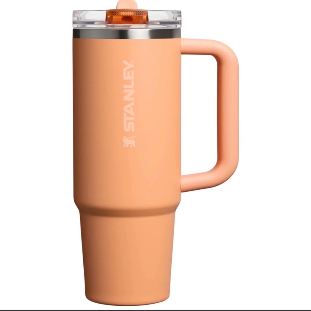 Stanley 30oz Quencher ProTour Flip Straw Tumbler With Handle In Apricot